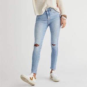 Free People We the Free by Free People High Waist Ankle Skinny Jeans